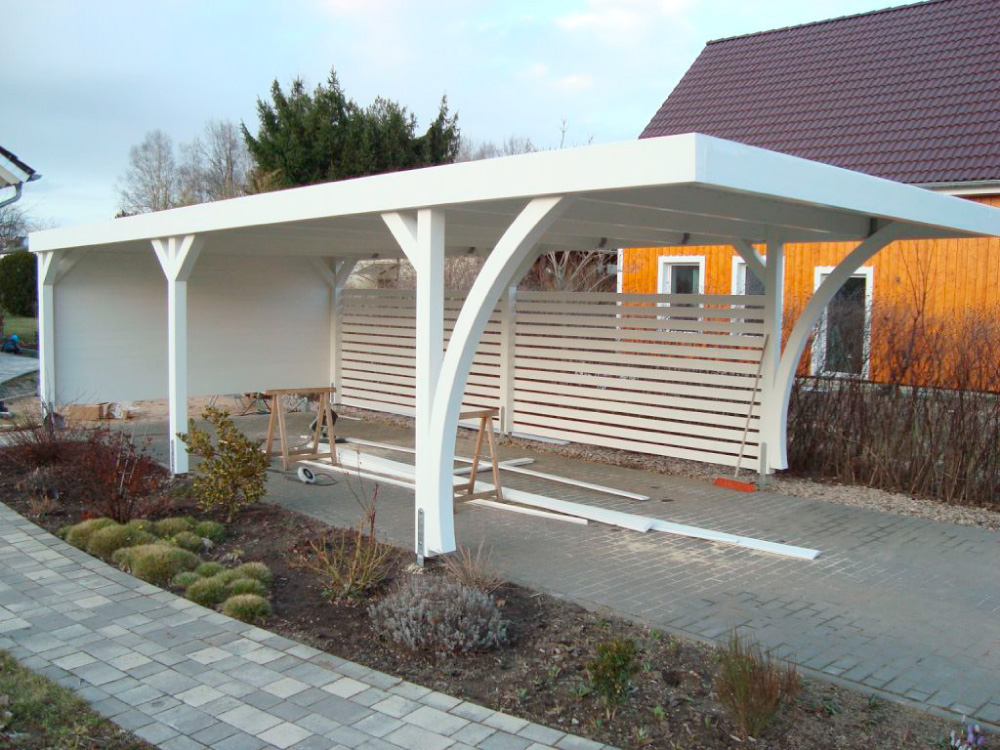 Carport aufbauen lassen vom Profi