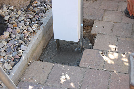 Stabiles Fundament für ein Carport in der Schweiz