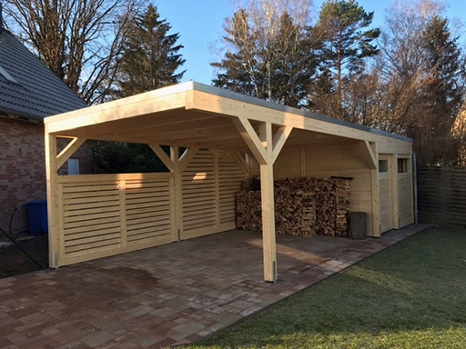 Carport Wandelemente - Verschiedene Elemente für die Carportwand