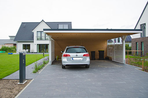 Carport Bausatz oder selbst planen