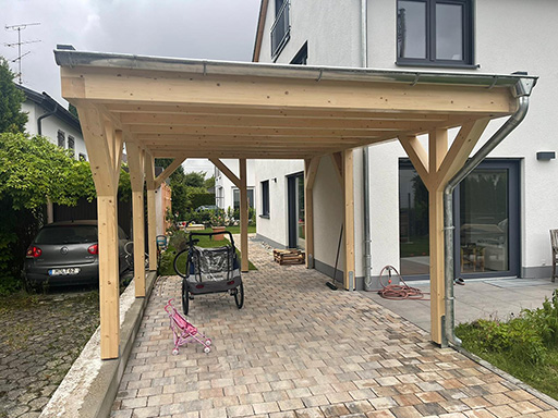 Was darf man und was darf man nicht unter einem Carport abstellen?