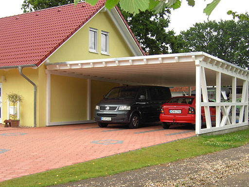 Carport Befestigung Hauswand